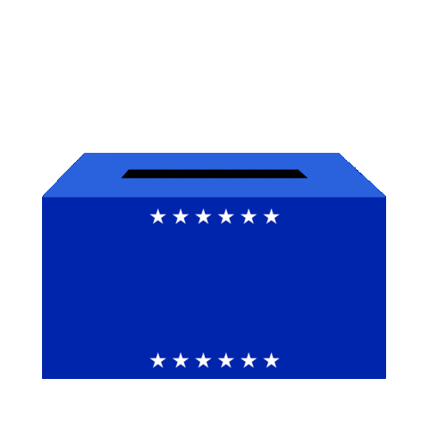 Election Day Vote Sticker by Jessica Lau