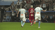 football celebration GIF by Olympique de Marseille