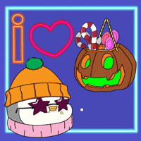 Trick Or Treat Halloween GIF by Pudgy Penguins