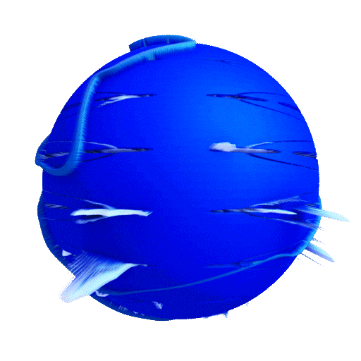 g-vnct blue space world abstract Sticker