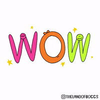 words wow GIF by BuzzFeed Animation