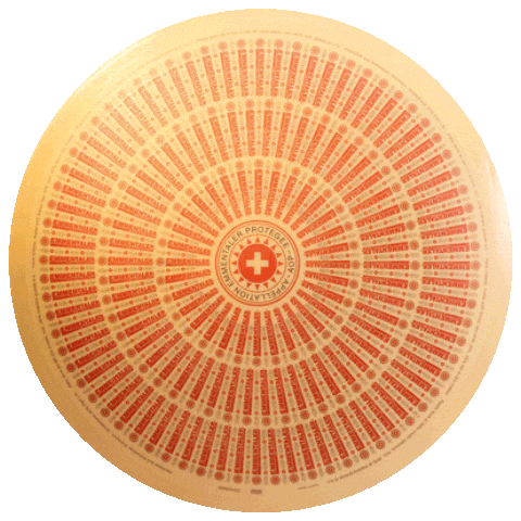 Emmentaler_Switzerland giphyupload cheese fromage cheeses Sticker