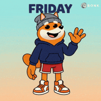 Waving Hand Excited Dance GIF by BONK