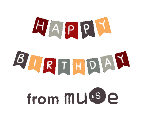 Happybirthdayfrommuse Sticker by MusePL