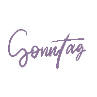 Sunday Sonntag Sticker