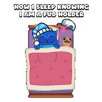 Crypto Sleep Sticker by BigBrains