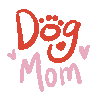 Dog Pink Sticker
