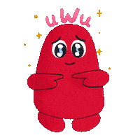 Shy Sticker