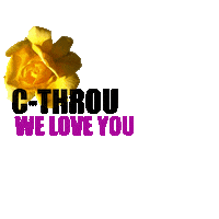 yellow rose fashion Sticker by CTHROU