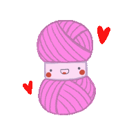 yashassegawa handmade crochet yarn knit Sticker
