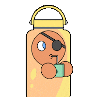 Please Continue Water Bottle Sticker by Fatman