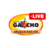 CasadoGauchoUruguaiana live casa semana marca Sticker