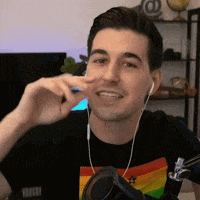 On The Spot Mustache GIF by Rooster Teeth