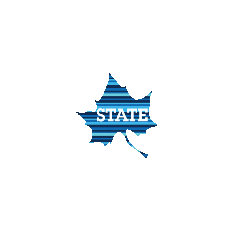 Go Blue Indiana State Sticker by Indiana State University Marketing