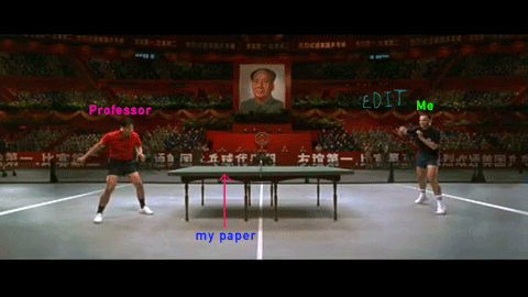 ping pong paper GIF