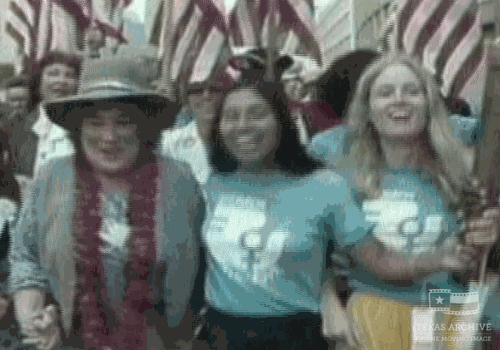 Lets Go Feminism GIF by Texas Archive of the Moving Image
