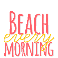 Beach Vibes Sticker by Valentin Maya