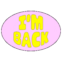 Back In Stock Sticker by Carla Lomonaco