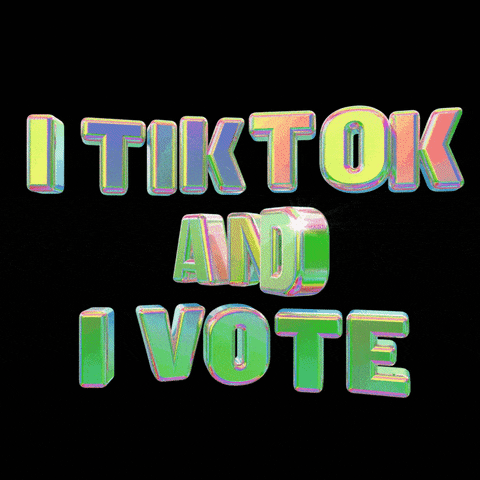 Register To Vote Tik Tok GIF by INTO ACTION