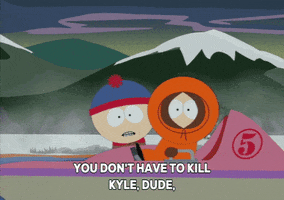 stan marsh lake GIF by South Park 