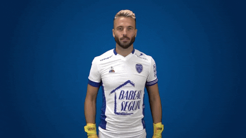 Goalkeeper Silence GIF by estac_troyes