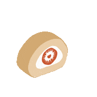 Roll Cake Food Sticker