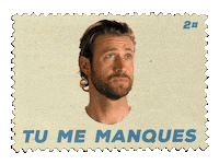 French Stamps Sticker