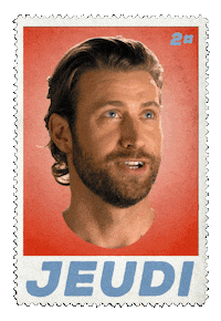 French Stamps Sticker