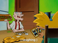 hey arnold nicksplat GIF