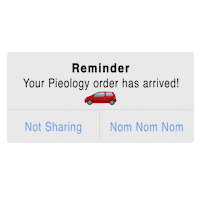 pieologyofficial pizza vegan keto pizza delivery Sticker