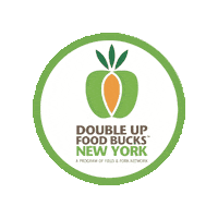 doubleupnys double up food bucks doubleupfoodbucks Sticker