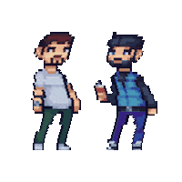 Artcade guys artcade artcade guys Sticker