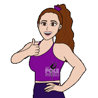 Polefitness Polestrong Sticker by The Pole Physio