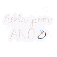 I Said Yes Love Sticker