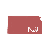 College Kansas Sticker by NewmanUniversity