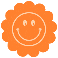 shopelse smile pink blue flower Sticker