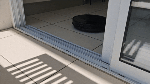 passage baie vitrée