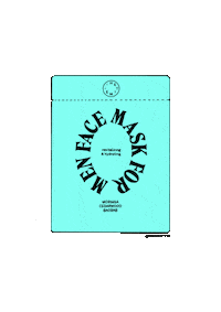 Hetime skincare selfcare hydrate facemask Sticker