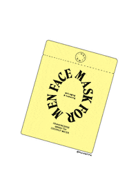 Hetime skincare selfcare hydrate facemask Sticker