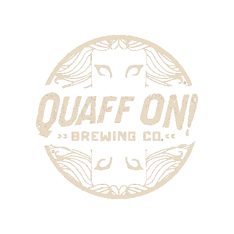 quaffonbrewingco giphygifmaker beer craftbeer brewery Sticker