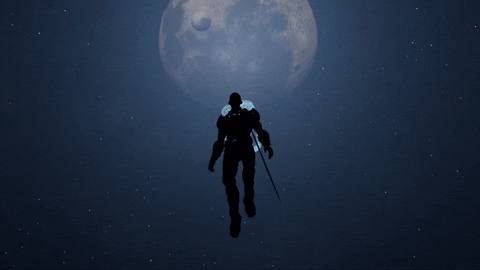 Looking Down Full Moon GIF by Xbox