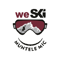 weski weride heliski weski muntelemic Sticker