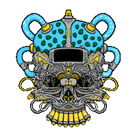 Sci-Fi Beer Sticker by Lupulin Brewing