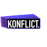 konflictlondon konflict konflictrecords huwmitchell konflictlondon Sticker