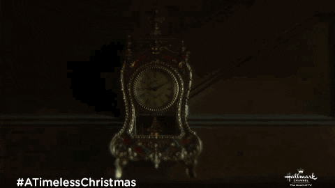 Excited Time Travel GIF by Hallmark Channel