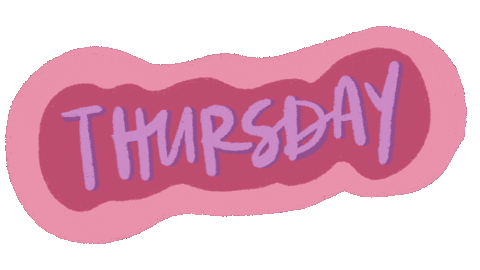 Day Thursday Sticker