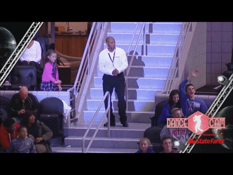 dance detroit basketball GIF by Detroit Pistons