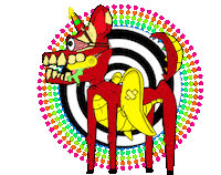 Dragon Unicorn Sticker