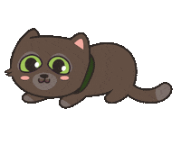 Cat Charline Sticker by GentleCat