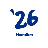 Commencement Seniors Sticker by Hamilton College